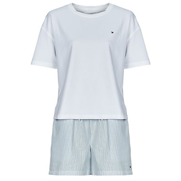 Tommy Hilfiger  Pyjamas/ Nachthemden JERSEY TEE SEERSUCKER SHORT SET günstig online kaufen