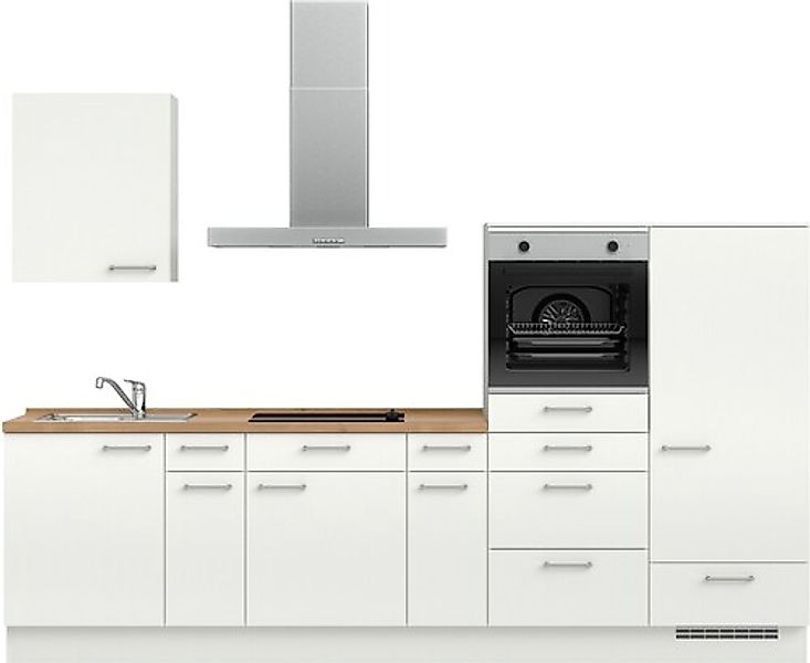nobilia® Küchenzeile »"Laser I"«, vormontiert, Ausrichtung wählbar, Breite günstig online kaufen
