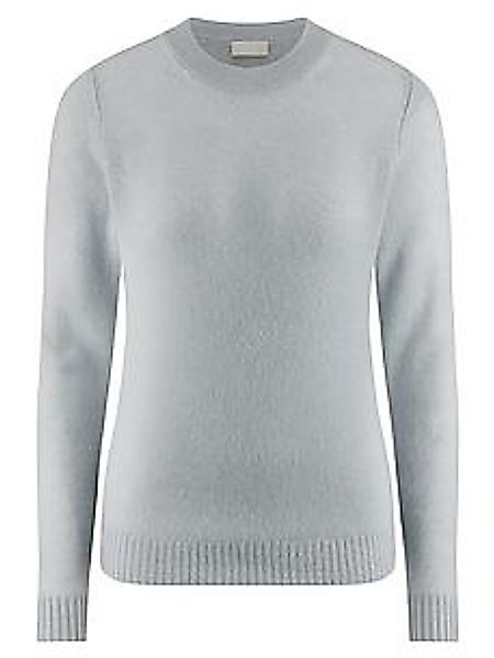Rundhals-Pullover include blau günstig online kaufen