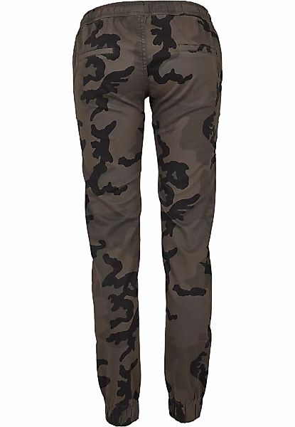 URBAN CLASSICS Cargohose "Urban Classics Damen Ladies Camo Jogging Pants", günstig online kaufen