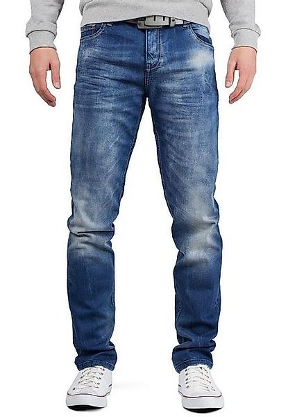 Cipo & Baxx Slim-fit-Jeans Casual Hose BA-CD319B W31/L32 (1-tlg) mit lässig günstig online kaufen