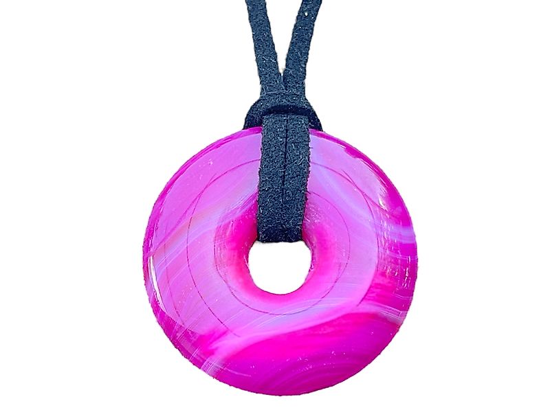 Steinfixx® Lange Kette echter Edelsteindonut 30 günstig online kaufen