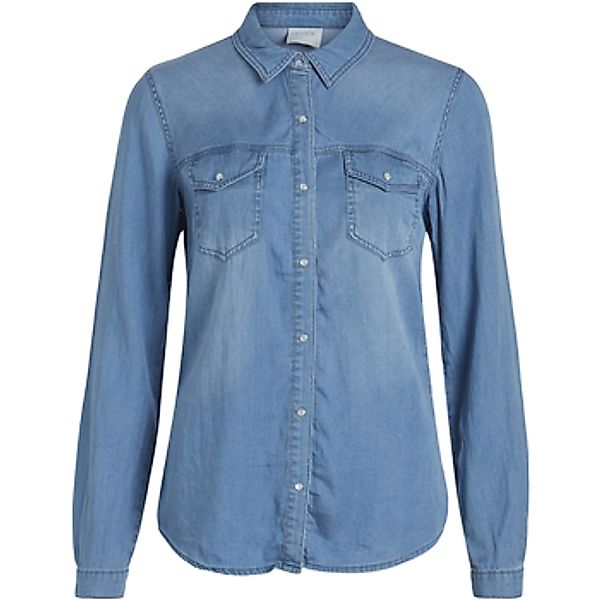 Vila  Blusen VIBISTA DENIM-HEMD 14033008 günstig online kaufen