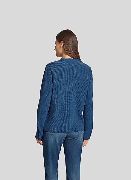 Rabe Strickjacke, mit V-Ausschnitt und Knopfleiste günstig online kaufen