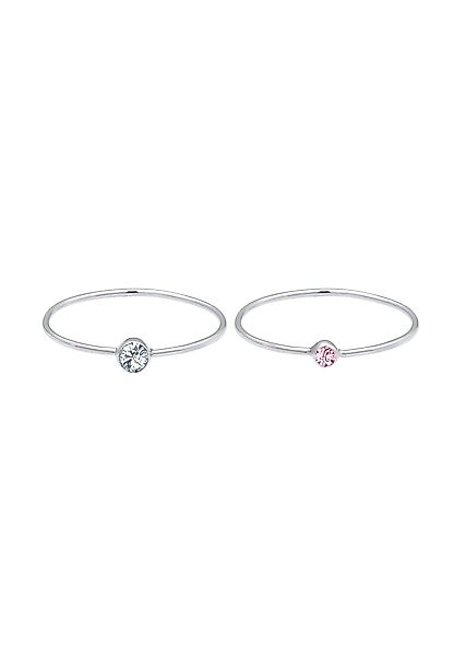 Elli Ring-Set Set 925 Silber, mit günstig online kaufen