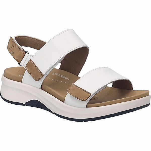 Josef Seibel Sandale "Estelle 04, weiss-braun" günstig online kaufen