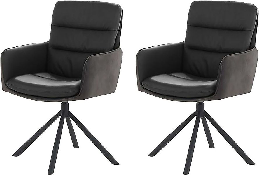 Jockenhöfer Gruppe Drehstuhl "Audrey" (Set) 2 Stk. Leder Echtleder, inklusi günstig online kaufen