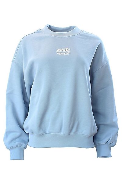 WRSTBHVR Sweatshirt WRSTBHVR Unisex Blizz Sweatshirt Subdued Blue W2123TT23 günstig online kaufen