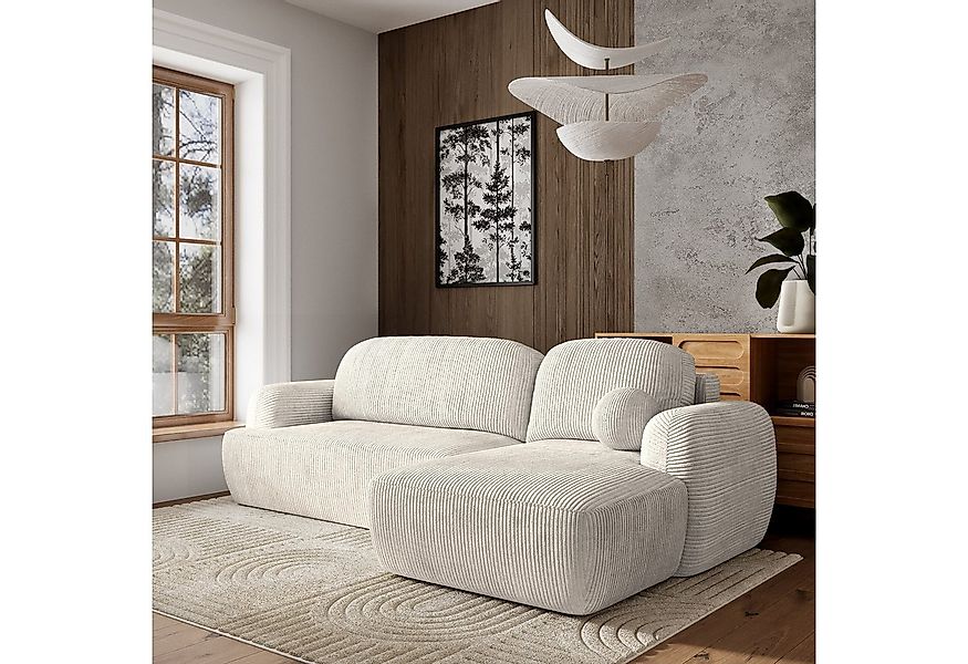 Masseno Ecksofa MODENZA mit Schlaffunktion L-Form, Sofa mit Bettkasten günstig online kaufen