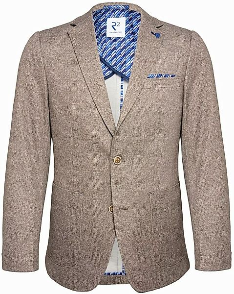 R2 Jersey Blazer Braun - Größe 56 günstig online kaufen