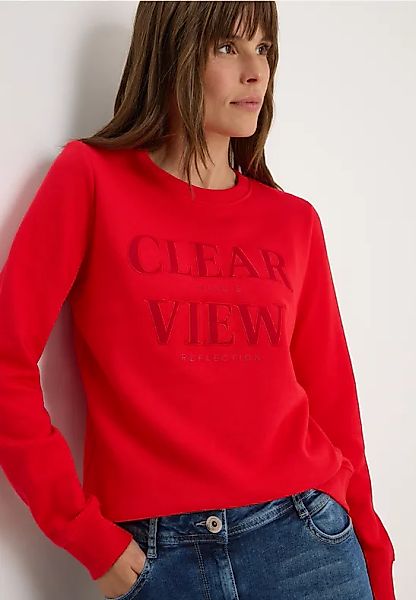 CECIL Sweatshirt mit Wording günstig online kaufen