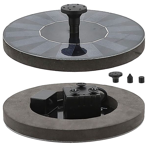 CEPEWA Solarpumpe Solar Wasserfontaine 3 Düsen günstig online kaufen
