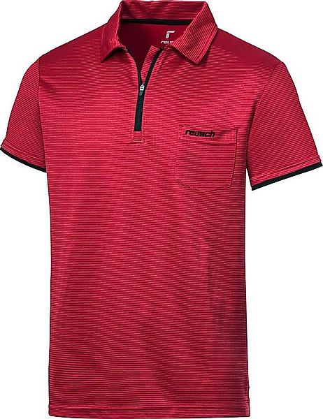 Reusch Funktionsshirt ultraleicht und mit praktischem Zipp-Polo-Kragen günstig online kaufen