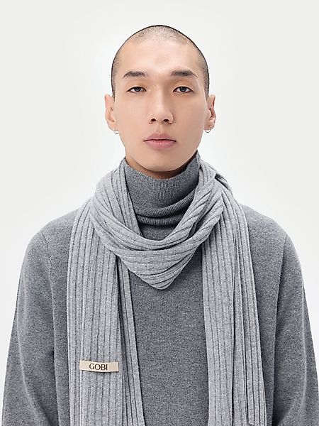 GOBI Cashmere Strickschal Rippstrick Schal aus günstig online kaufen
