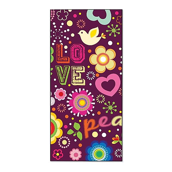 Banjado Magnettafel 37x78cm Magnetwand  Schwarz Aus Metall Magnetpinnwand P günstig online kaufen