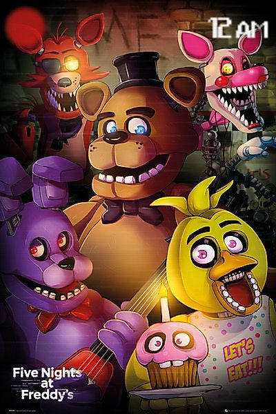 Poster Five Nights At Freddys - günstig online kaufen