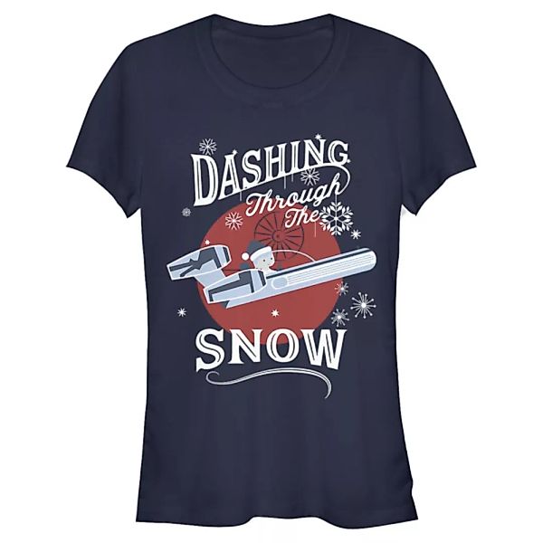 Star Wars - Stormtrooper Seasonal Moon - Weihnachten - Frauen T-Shirt günstig online kaufen