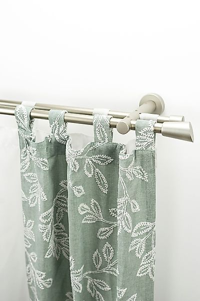 GARESA Gardinenstange "MOLIS" Ø 20 mm 2 läufig-läufig Wunschmaßlänge;Träger günstig online kaufen