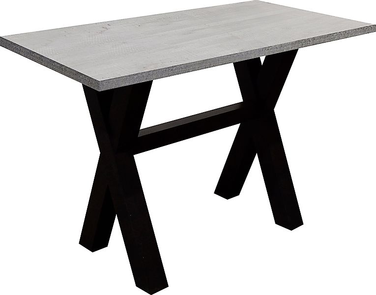 Mäusbacher Bartisch Gestell in X-Form (Breite 120, 140 oder 160 cm) günstig online kaufen