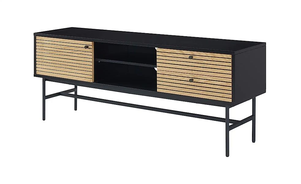Lowboard   ¦ schwarz ¦ Maße (cm): B: 150 H: 60 Kommoden & Sideboards > Lowb günstig online kaufen