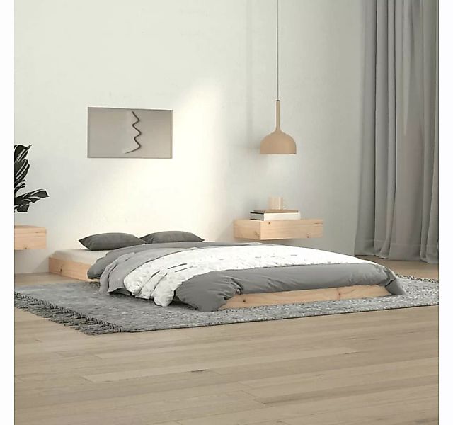 furnicato Bett Massivholzbett 100x200 cm Kiefer günstig online kaufen