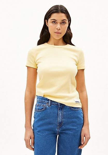 Armedangels T-Shirt KARDAA Damen Ripp-T-Shirt aus Bio-Baumwoll Mix (1-tlg., günstig online kaufen