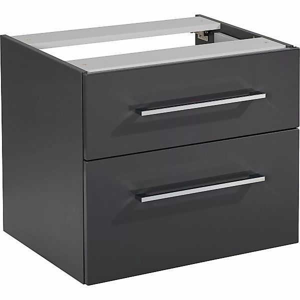 Fackelmann Waschbeckenunterschrank HYPE 3.0 Anthrazit matt 60 cm günstig online kaufen