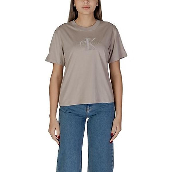 Calvin Klein Jeans  T-Shirt EMBROIDERED MONOLOGO J20J224798 günstig online kaufen