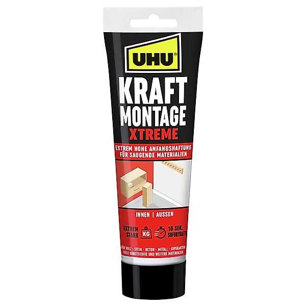 UHU Kraft Montage Xtreme Tube 175 g günstig online kaufen