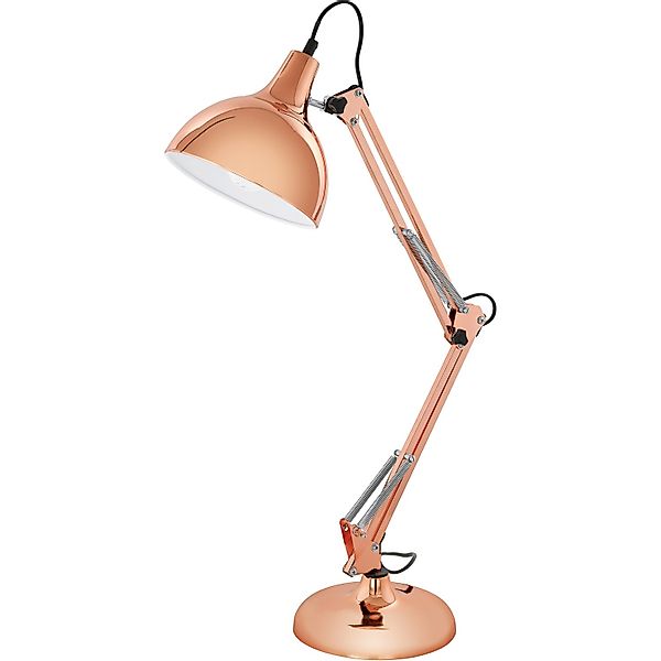 EGLO Schreibtischlampe »BORGILLIO«, 1 flammig, Leuchtmittel E27   ohne Leuc günstig online kaufen