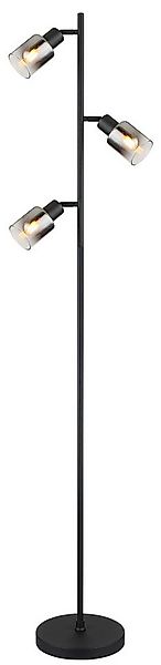 GLOBO LIGHTING Stehlampe HUBERTUS, ohne Leuchtmittel, Stehlampe Wohnzimmer günstig online kaufen