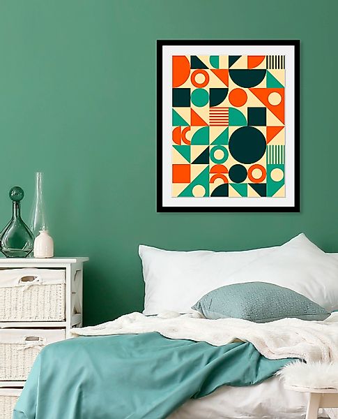 queence Bild "Christine" Abstrakt  Figuren  Gemälde  Kunst 1 Stk. tlg. HD P günstig online kaufen