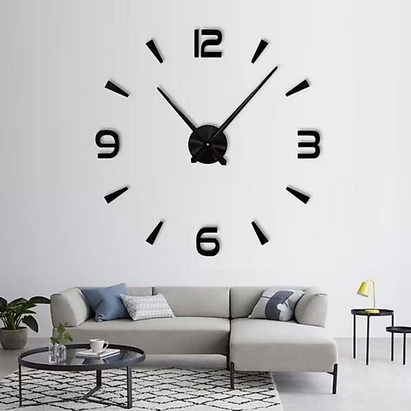 POPOLIC Wanduhr 80-130cm große einfache Wanduhr günstig online kaufen