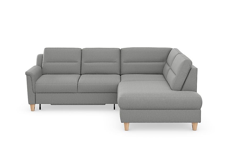 sit&more Ecksofa "Farö L-Form" inklusive Federkern, wahlweise mit Bettfunkt günstig online kaufen