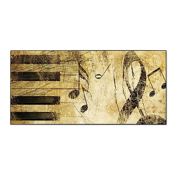 Banjado Magnettafel 78x37cm Magnetwand  Schwarz Aus Metall Magnetpinnwand P günstig online kaufen