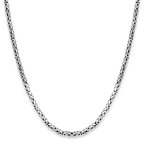 Tony Fein Silberkette Königskette Oxidiert 2,5mm günstig online kaufen