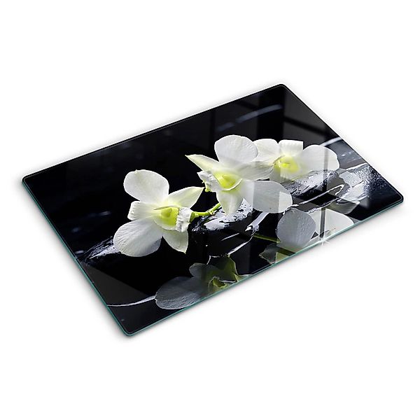 Tulup Herdabdeckplatte 80x52 cm Schneidebrett aus Glas Schutzplatte Küchenu günstig online kaufen