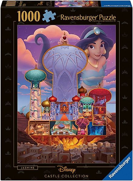 Ravensburger Puzzle Castle Collection - Disney Princess, Jasmin, 1000 Puzzl günstig online kaufen