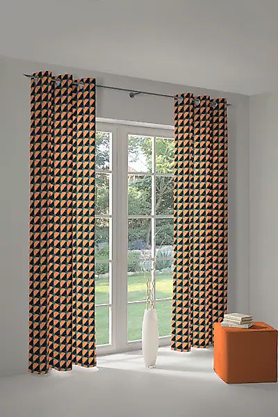 Adam Vorhang »Circles« Ösen 1 Stk. tlg. aus 100% Bio-Baumwolle günstig online kaufen