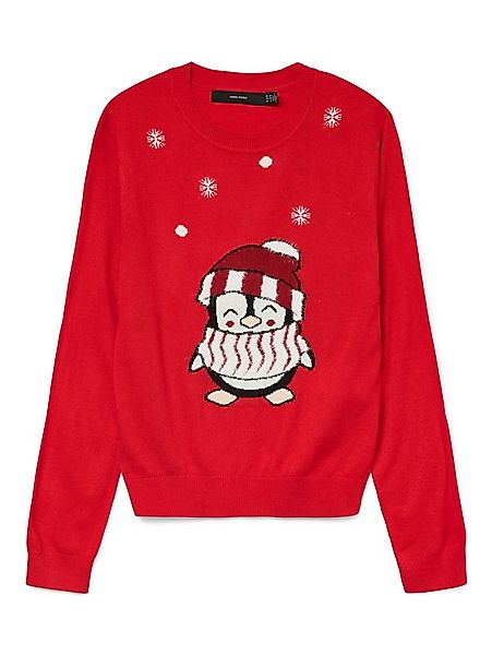 Vero Moda Weihnachtspullover VMCUTE LS O-NECK PULLOVER XMAS BOX günstig online kaufen