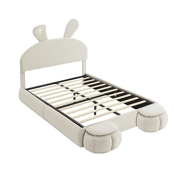 Gotagee Polsterbett Doppelbett 140x200cm Stauraumbett Jugendbett Kinderbett günstig online kaufen