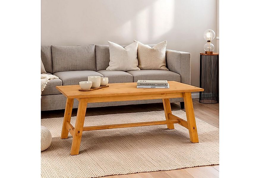 IDIMEX Couchtisch LUZERNA, Wohnzimmertisch 45x60 cm aus Massivholz, moderer günstig online kaufen