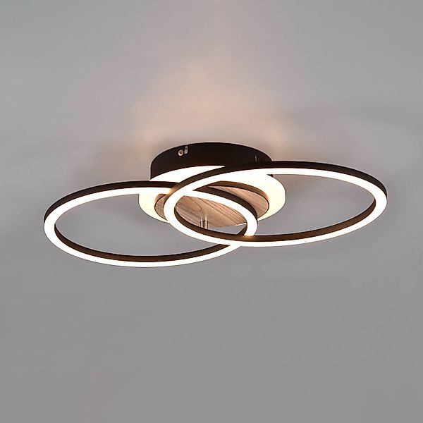 LED-Deckenlampe Giro 3-flammig rund Fernbedienung günstig online kaufen