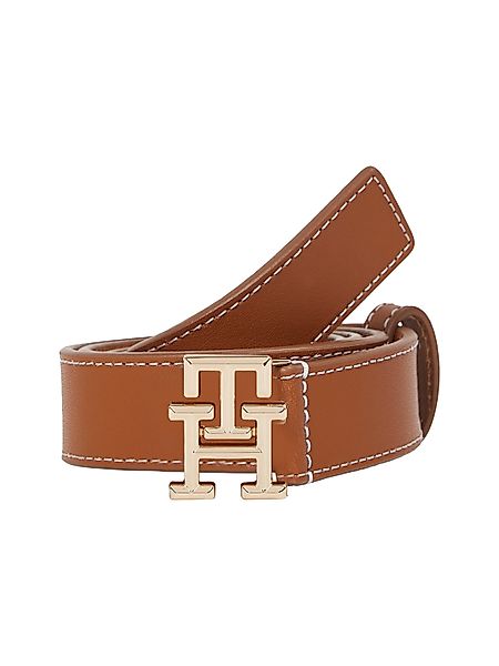 Tommy Hilfiger Ledergürtel TH LOGO 2.5 günstig online kaufen