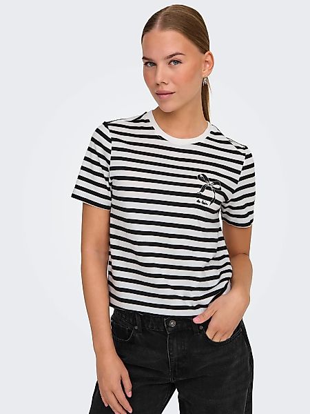 ONLY Kurzarmshirt ONLKITA LIFE REG S/S günstig online kaufen
