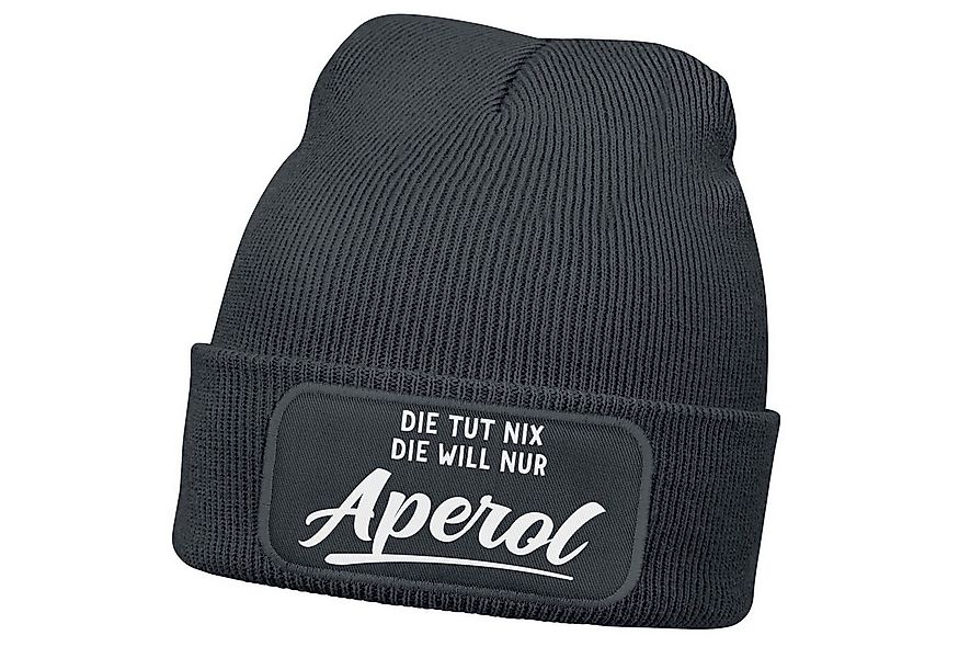 MoonWorks Strickmütze Damen Beanie mit Patch Strickmütze mit Spruch Lieblin günstig online kaufen