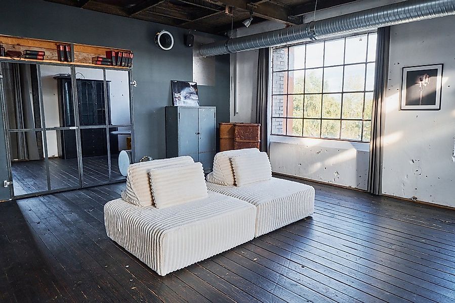 KAWOLA Sofa WIOLO SOFT, Modulsofa modulare Couch Weicher Breitcord verschie günstig online kaufen