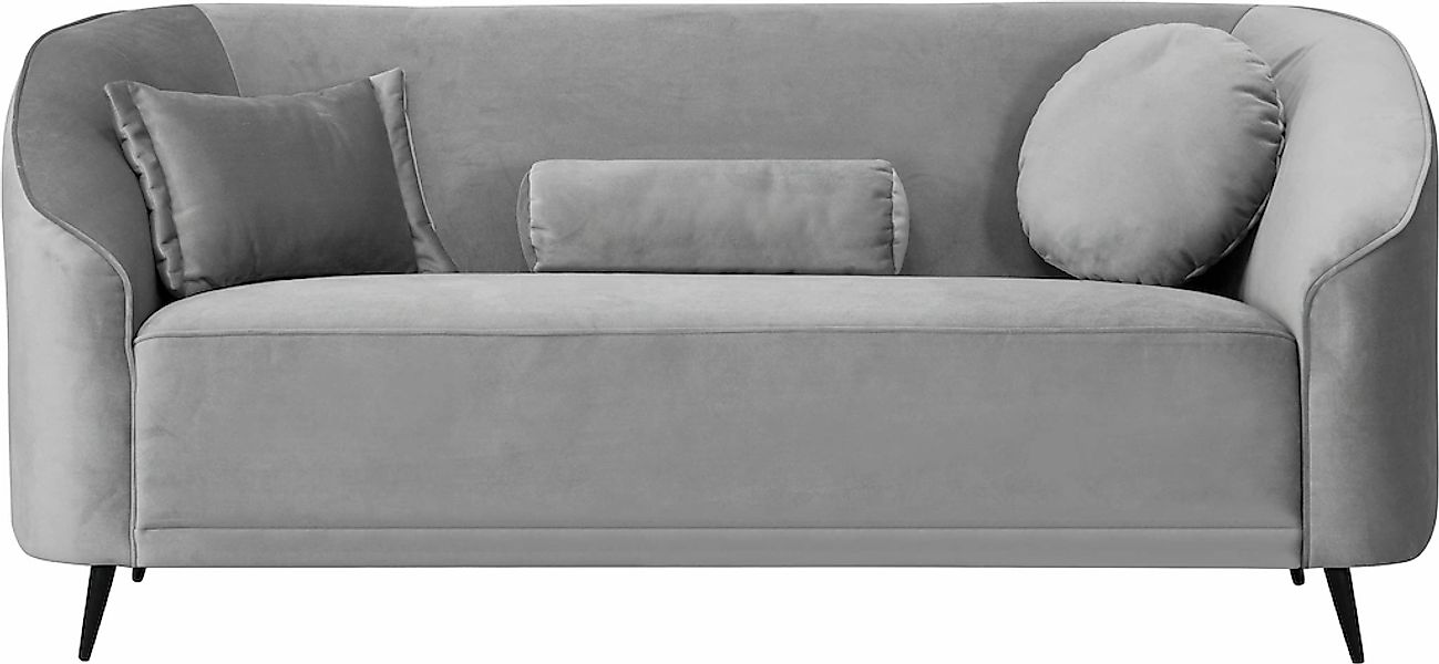 Home affaire 3-Sitzer "Ashly" in 3 Bezugsvarianten, Bouclé, Samtoptik und S günstig online kaufen