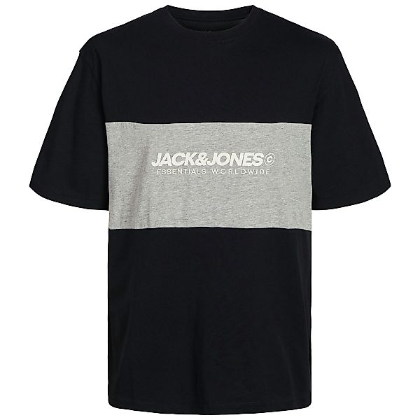 Jack&Jones T-Shirt aus Baumwolle Farbe schwarz Größe: 4XL günstig online kaufen