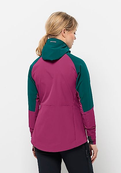 Jack Wolfskin Softshelljacke "ALPSPITZE HOODY W", mit Kapuze günstig online kaufen